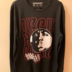 Notorious B.I.G Black Long Sleeve T-shirt. Size L